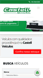 Mobile Screenshot of castellveiculos.com.br